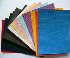 Leatherette paper with lizard emboss