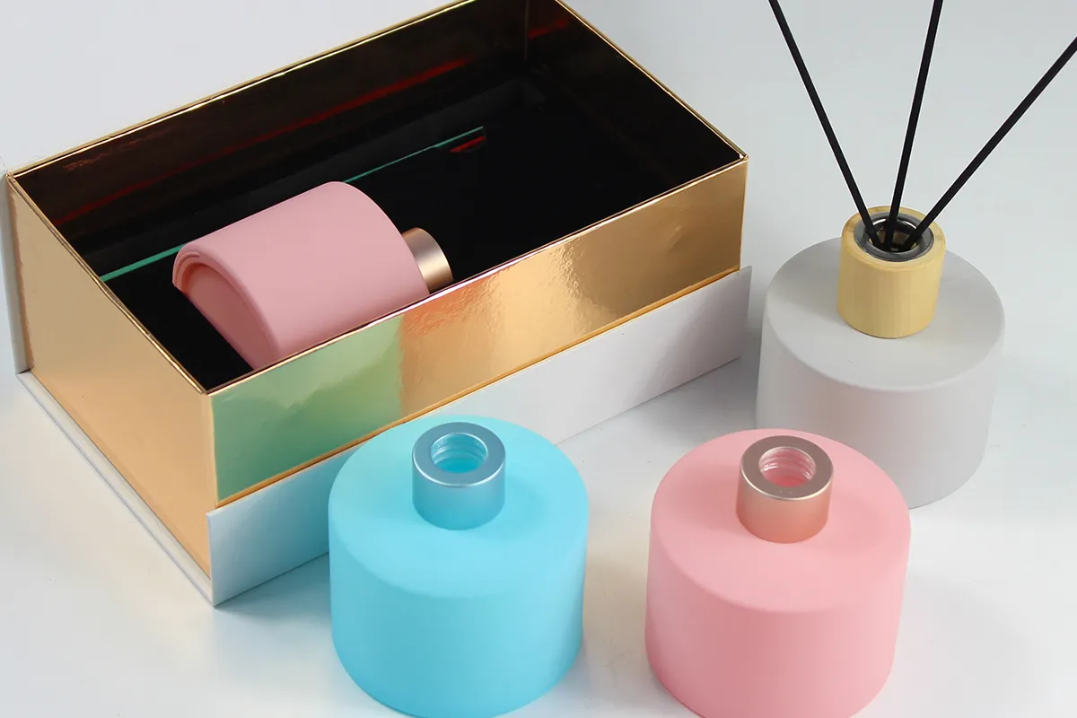 candle jar | Aroma Packaging Is Excited To Announce An Update On Glass Reed Diffuser Bottles