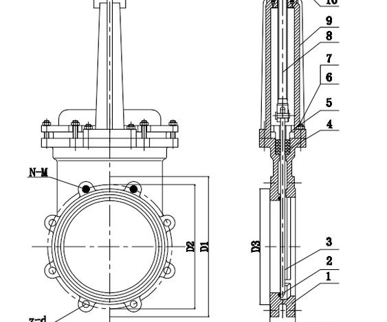 Gate valve movement mode