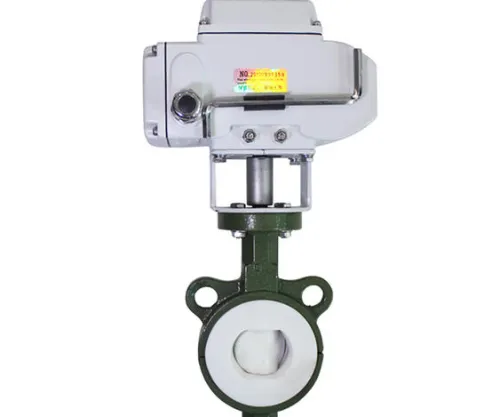 Features of electric butterfly valve
