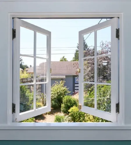 What are the characteristics of aluminum windows?