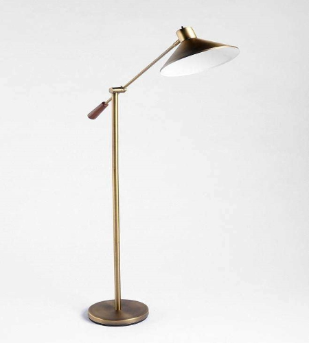 Shelves Floor Lamp | Arc Floor Lamp With Metal Shade