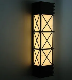 Wall Sconces For Bedroom | Faux Wood Finish Rustic Wall Sconces