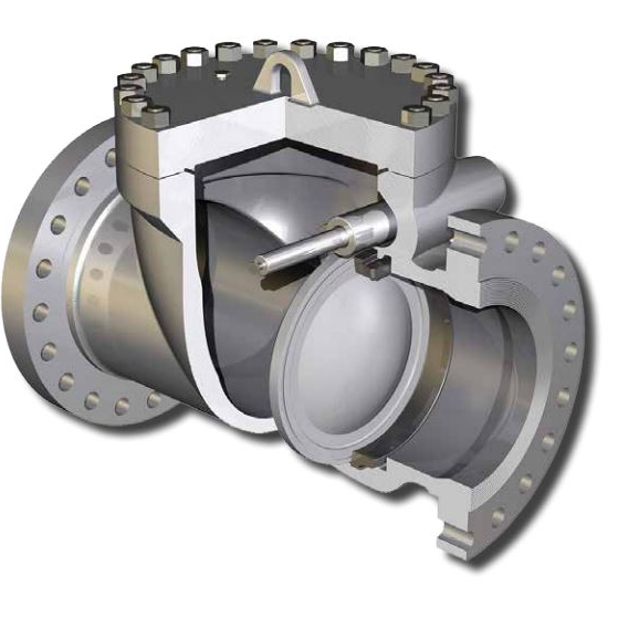 What is a swing check valve