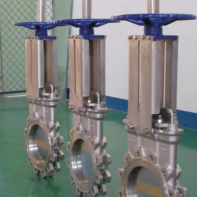 What is a knife gate valve
