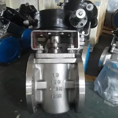 Orbital plug valve