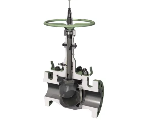 Features of rising stem gate valve
