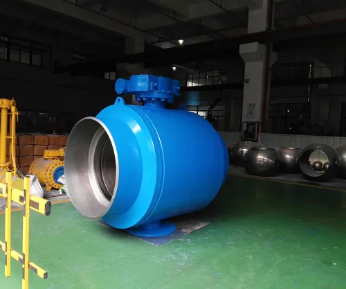 Product features of welded ball valve