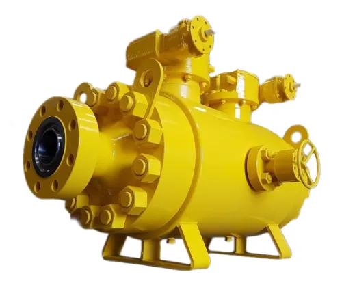 Double Block And Bleed Ball Valve Production