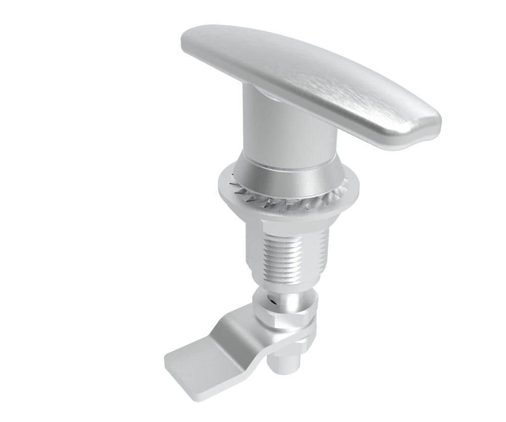 How do you install a handle lock?