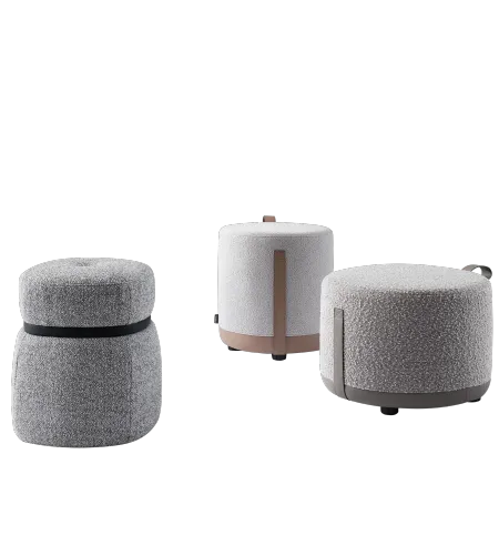 Upholstery Pouf And Ottoman | Upholstery Pouf Made In China