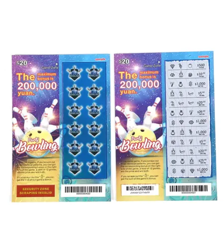 high quality hologram lottery ticket