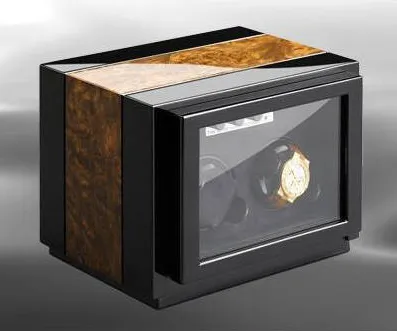 What are the design features of our watch winder?