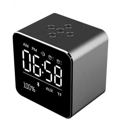 Alarm Clock Bluetooth Speaker