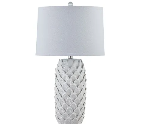 White Ceramic Table Lamp | Table Lamp White Ceramic