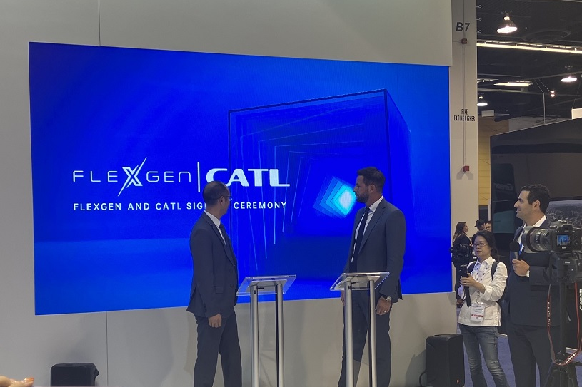 energy-storage-battery-cabinet | CATL and FlexGen sign 10GWh battery storage contract