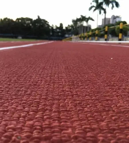 สนามวิ่งยางรูปไข่ | ลู่วิ่งยางสังเคราะห์สําหรับสถานที่เล่นกีฬาของโรงเรียน