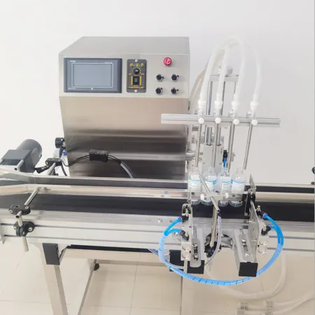 La plus récente petite machine de remplissage de liquide pharmaceutique Machine de remplissage de sirop contre la toux à grande vitesse