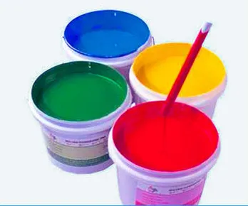 What are the different types of water based ink?