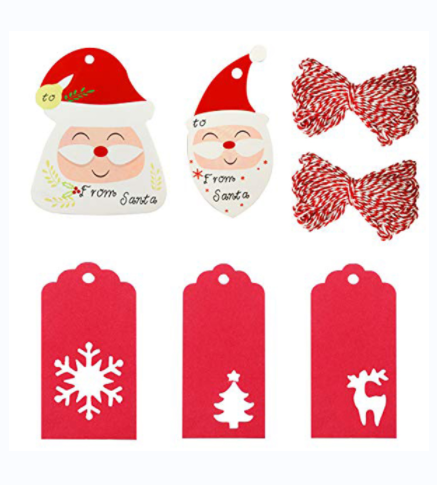 Darčekové štítky Chanuka | Vianočné darčekové štítky Karta Factory