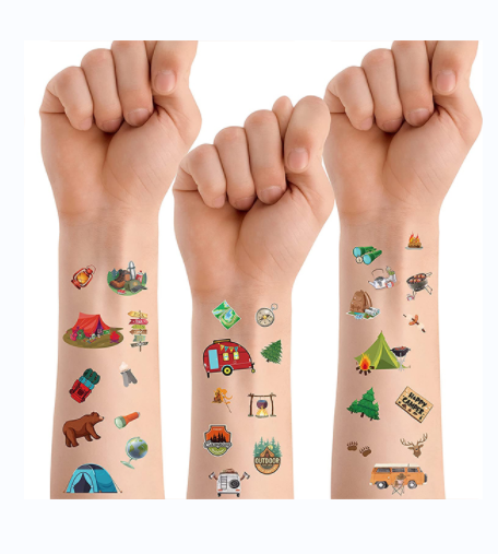 Pegatinas de tatuaje de henna | Pegatinas de tatuajes artificiales