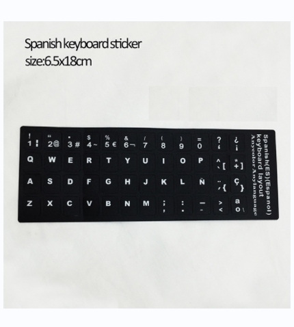 Autocolante tastatură Hangul | Autocolante pentru tastatură Braille