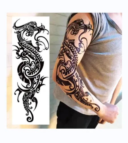 Disegno di adesivi per tatuaggi | Adesivi temporanei del tatuaggio per il corpo