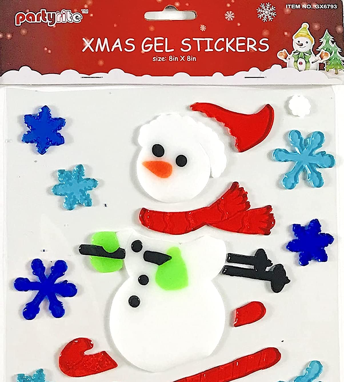 Topp kvalitet Christmas Sticker, Merry Christmas Sticker Design