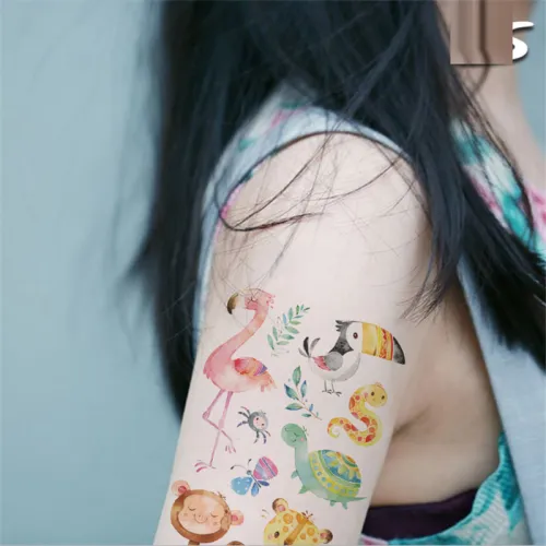 Cikla tetovējumu uzlīmes, tetovējumu uzlīmju ražošana