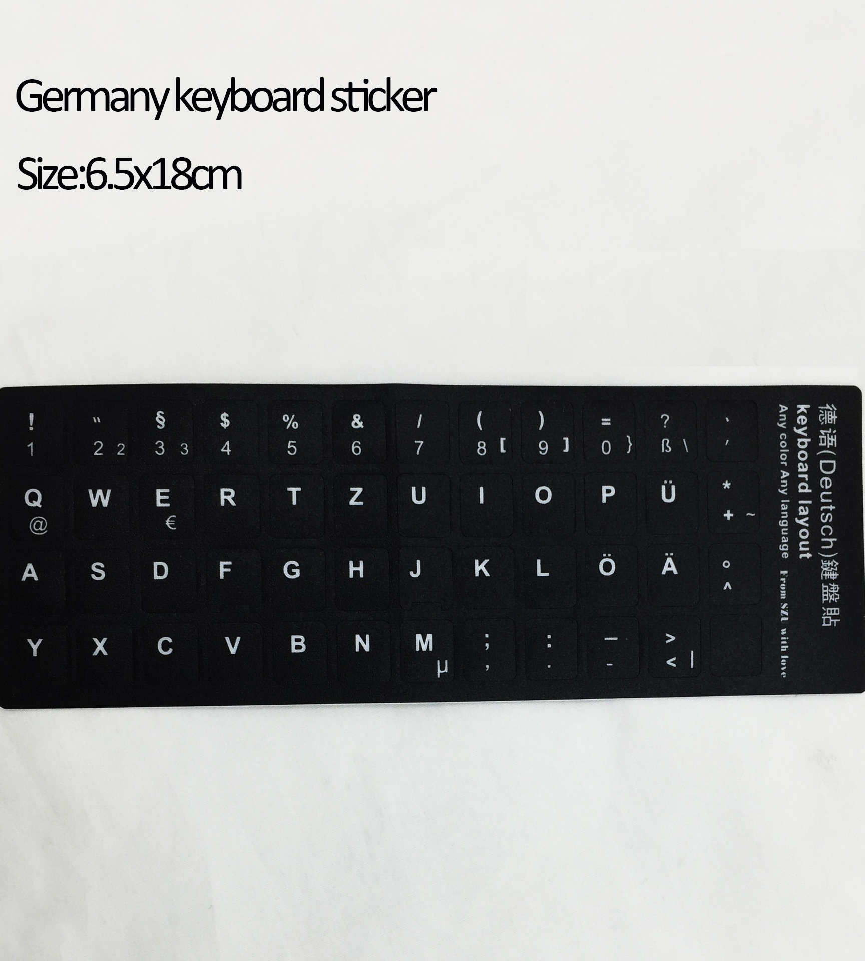 Naljepnice na tastaturi na engleskom jeziku | Providne naljepnice tastature