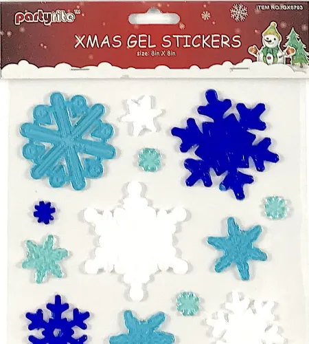 Klistremerke God jul, Hot salg Christmas Sticker