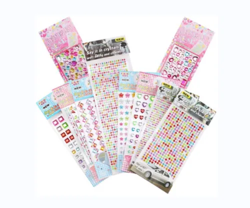 Features of rhinestone stickers