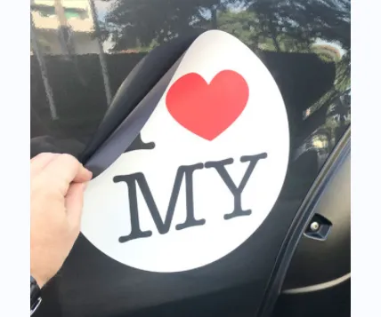 Why can't magnetic car stickers stick?