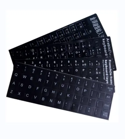 Fluorescencinės klaviatūros lipdukai | Anime klaviatūros lipdukai