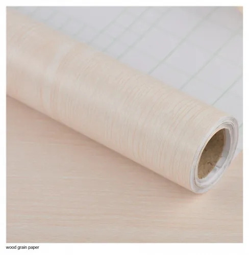 how to paste wood grain paper