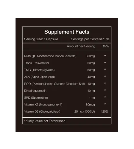 David Sinclair Daily Supplements | David Sinclair Supplements Factory