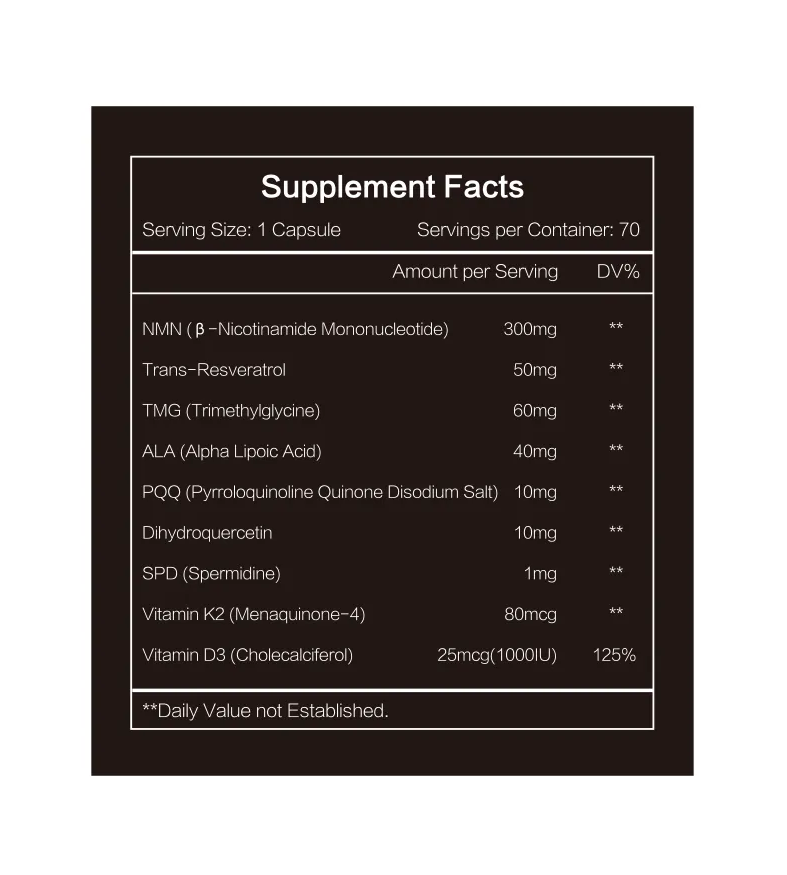 Dr David Sinclair Supplements | Oem David Sinclair Supplements