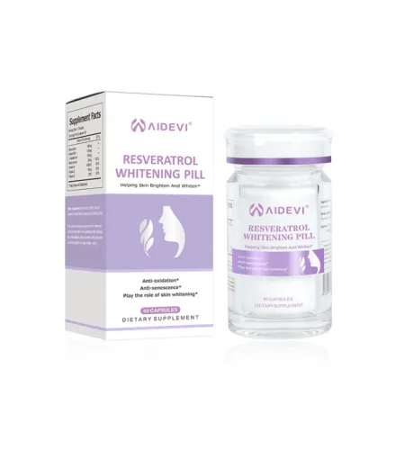 Antioxidant Resveratrol Whitening Capsules,Anti-aging Whitening Capsules
