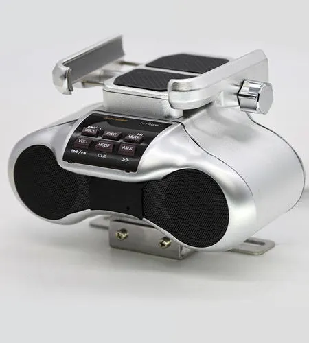Bluetooth Speaker For Motorcycle Handlebars