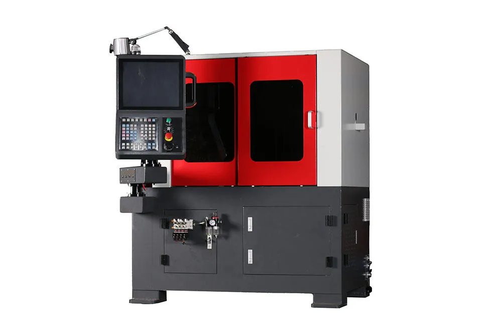 What are the characteristics of the spring forming machine