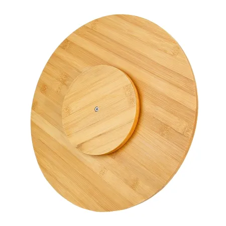 360° Rotating Bamboo Tray