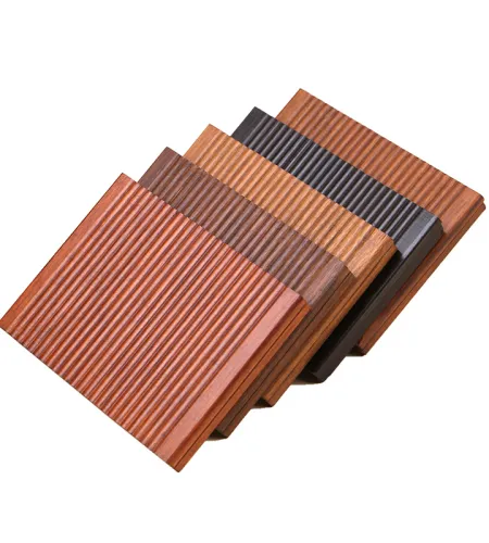 Textured Bamboo Decking Producer | Waterproof Carbonized Outdoor Bamboo Decking