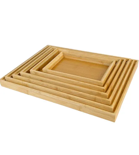 Bamboo Serving Tray Manufacturer | Foldable Bamboo Tray
