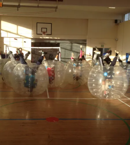 Football Bumper Ball | Plastic Bumper Ball
