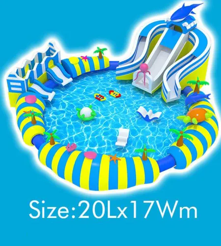 Giant Inflatable Park | Inflatable Water Park Slide