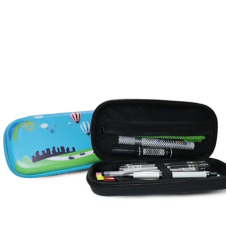 Compact ABS Pencil Case for On-the-Go Convenience