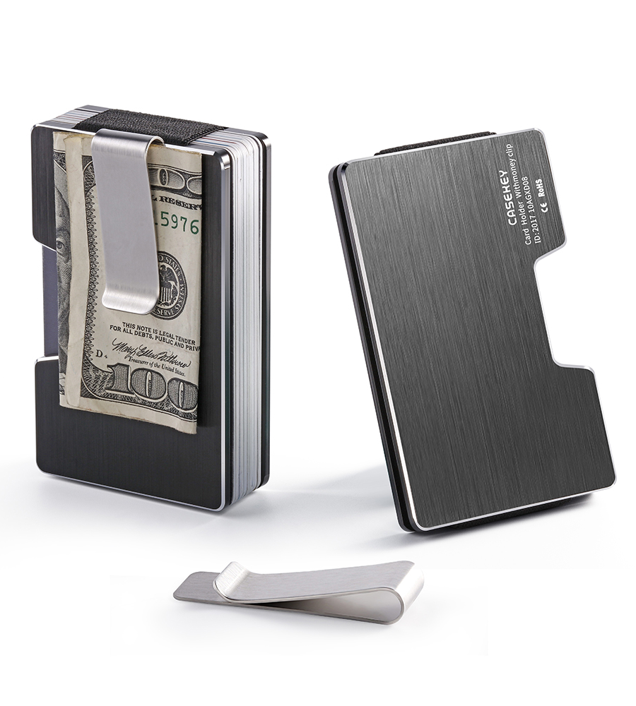 Minimalistyczny skórzany portfel | Minimalistyczny dostawca portfeli