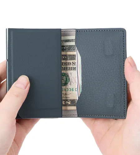 | slim leather wallet Hurtownia Slim Wallet