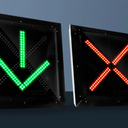 ¿Qué es una señal de control de carril?