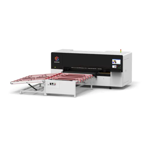 What is a single-pass digital printing machine?